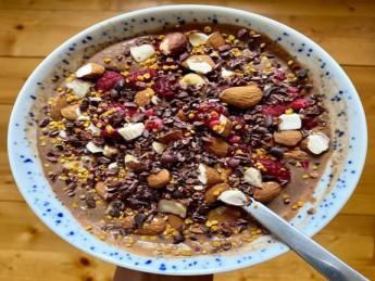 Pudding de chia au chocolat