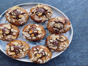 Muffin banana bread