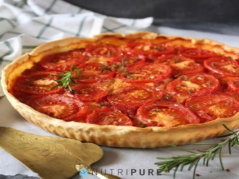 Une pâte brisée à la farine de patate douce (pour une tarte à la tomate)