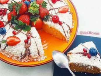 Gâteau de patate douce coco sans gluten