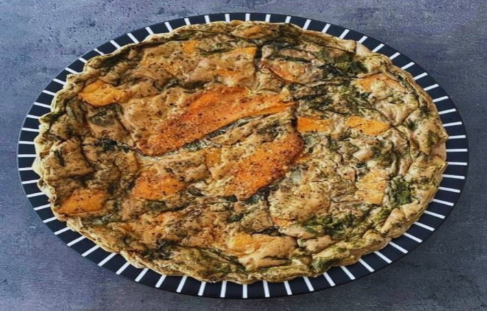Quiche saumon et épinards