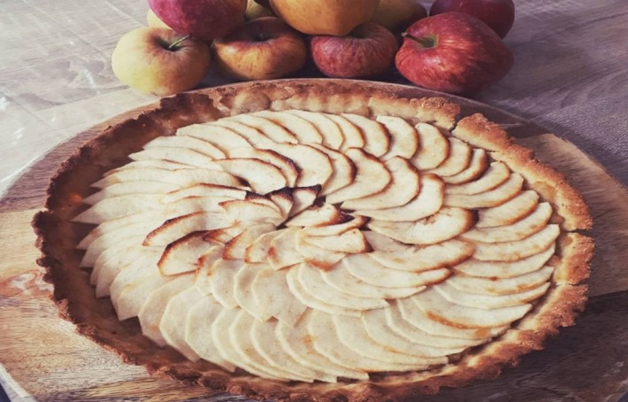 Tarte aux pommes heathly