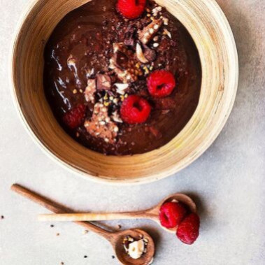 Smoothie Bowl choco-noisettes granola