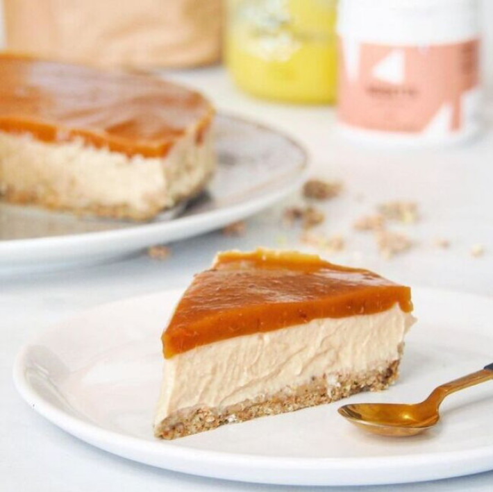 Cheesecake sans lactose