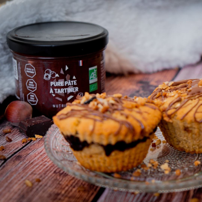 Muffins fourrés à la Pure Pate A Tartiner
