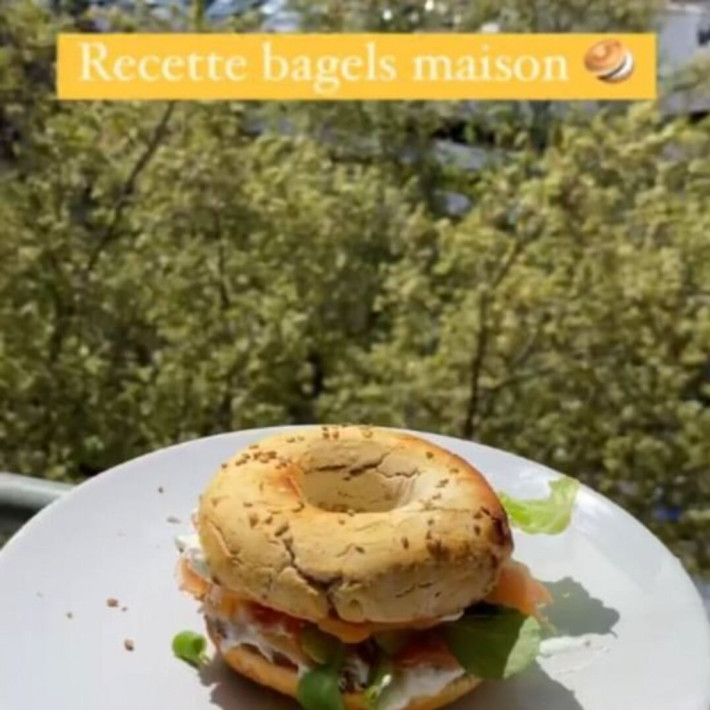 Bagels à la farine de patate douce