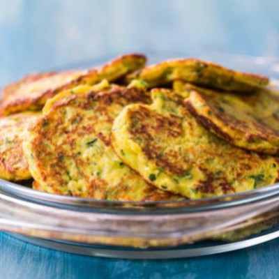 Galettes de courgettes protéinées