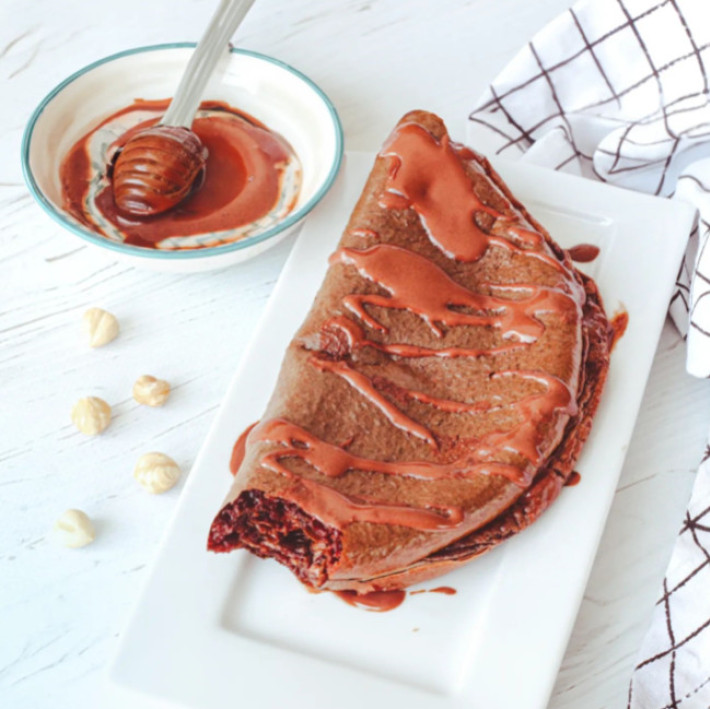 Galette protéinée au chocolat