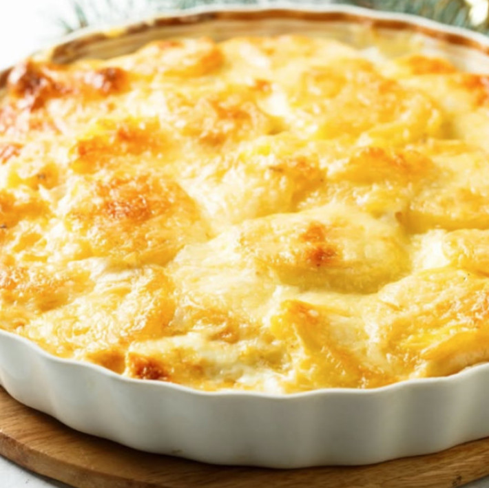 Gratin de potimarron à la crème de coco