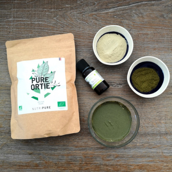 Un masque cheveux purifiant et anti-pelliculaire