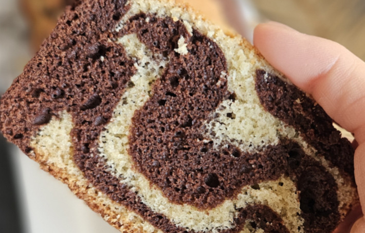 Gâteau marbré