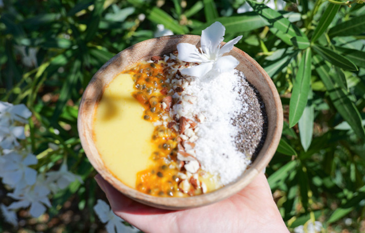 Smoothie aux fruits exotiques 