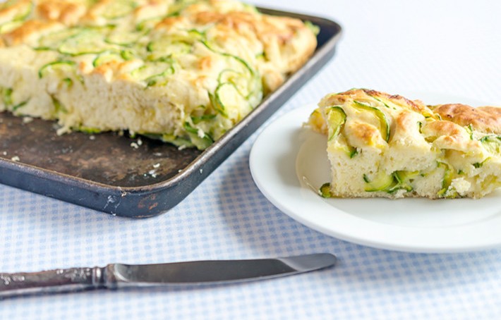 Cake courgettes fêta