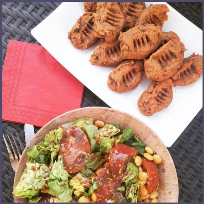 Maxi gnocchis betterave et patate douce