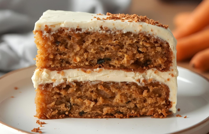 Carrot cake sans gluten