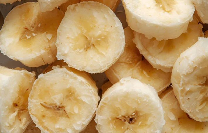 Snack glacé à la banane 
