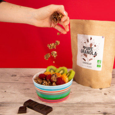 Quel est l'intérêt de Pure Granola au petit-déjeuner ?