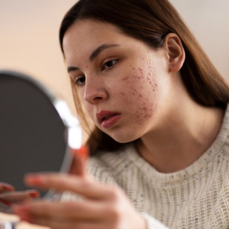 Acné : causes, types de boutons et traitements