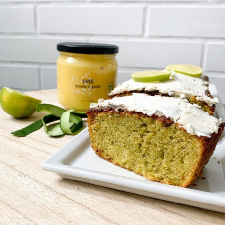 Moelleux pistache et courgette