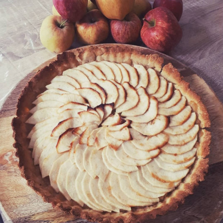Tarte aux pommes heathly