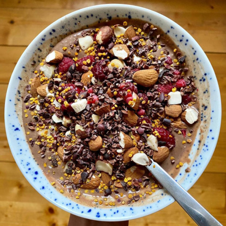 Pudding de chia au chocolat