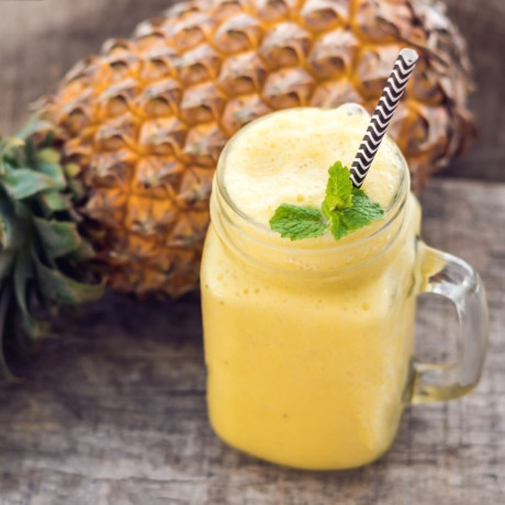 Smoothie protéiné ananas Smoothie protéiné ananas