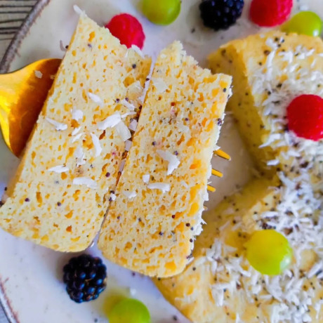 Moelleux citron pavot