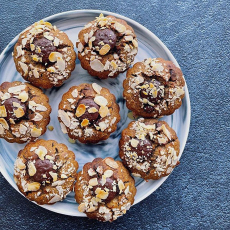 Muffin banana bread