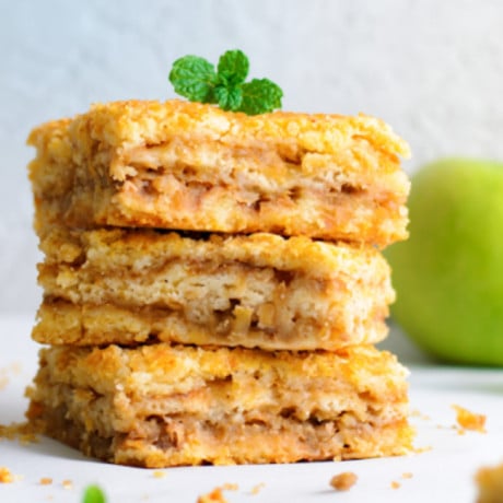 BAKED OAT POMME : un gâteau healthy aux flocons d’avoine 