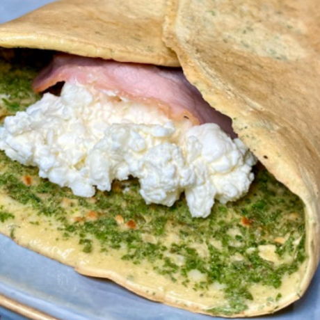 Wrap protéiné sans gluten