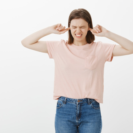Oreille bouchée à cause d’un rhume