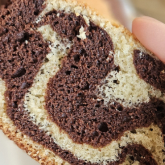 Gâteau marbré