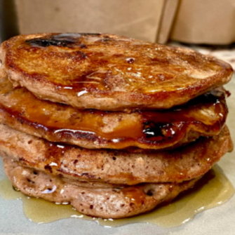 Pancakes protéinés aux pépites de chocolat 