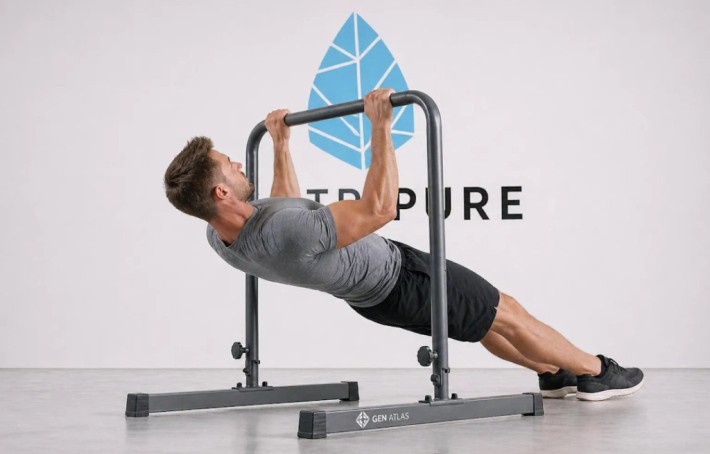 Traction australienne : Muscler votre dos au poids de corps